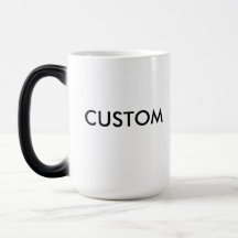 Modelo de Vazio Magic Mug Personalizado