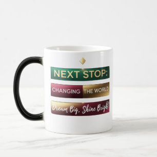 Caneca Mágica Moderno Mudando o Mundo Mug -