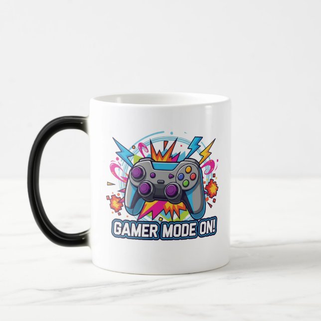 Caneca Mágica Modo Gamer Ativado! (Esquerda)