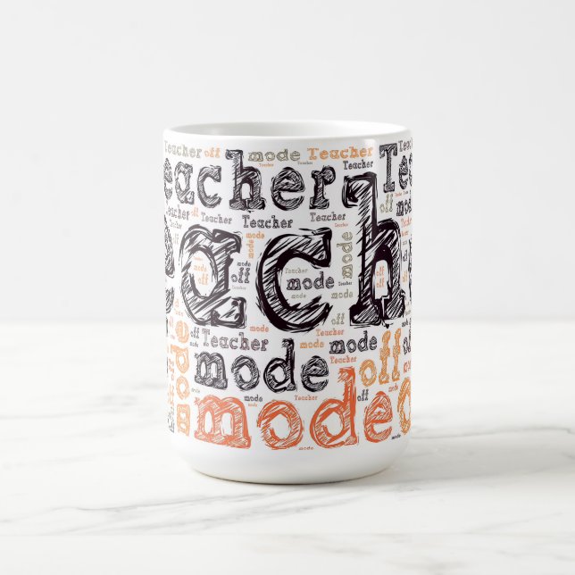 Caneca Mágica Modo Professor Engraçado Desligado (Center)