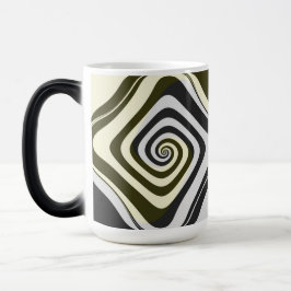 Caneca Mágica Monograma Psicodélico Rodovia Arte Fractal