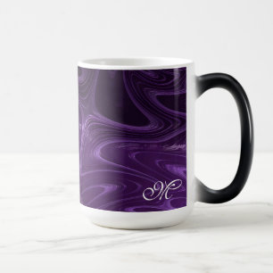 Caneca Mágica Monograma Roxo Intricista Arte Espiritual