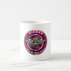 Caneca Mágica Montador de Pára-quedas - Soldados Aerotransportad
