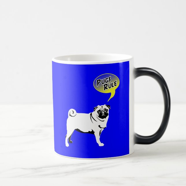 Caneca Mágica Mops Fiel (Direita)