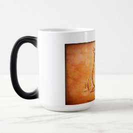 Caneca Mágica Morphine Mug: Coelho no deserto para amantes de os