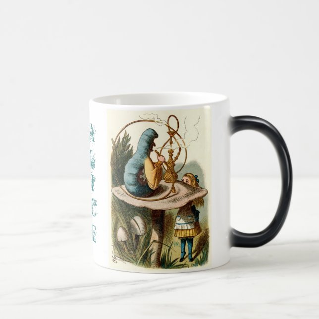 Caneca Mágica MORPHING: Caterpillar (Direita)