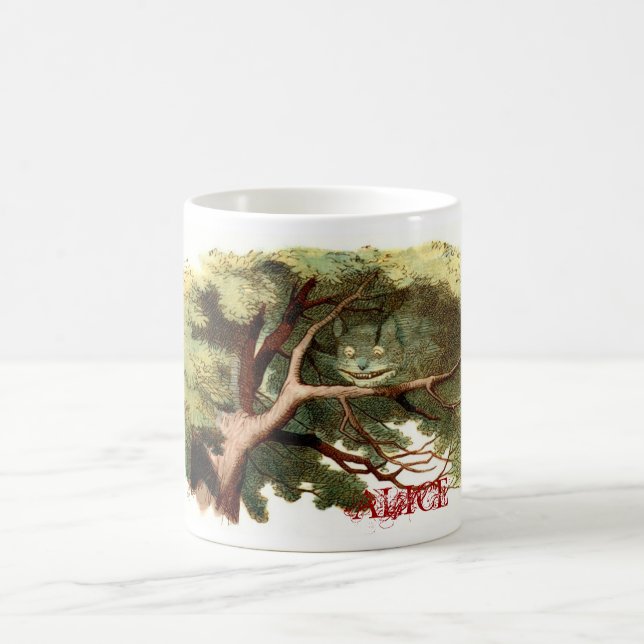 Caneca Mágica MORPHING: Gato de Cheshire (Centro)