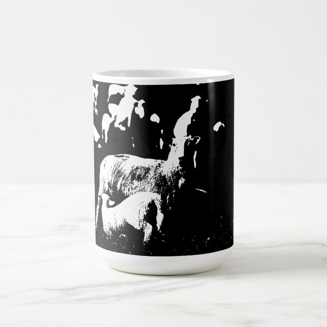 Caneca Mágica Morphing Mug, 444 ml de Lamb para alimentação (Center)