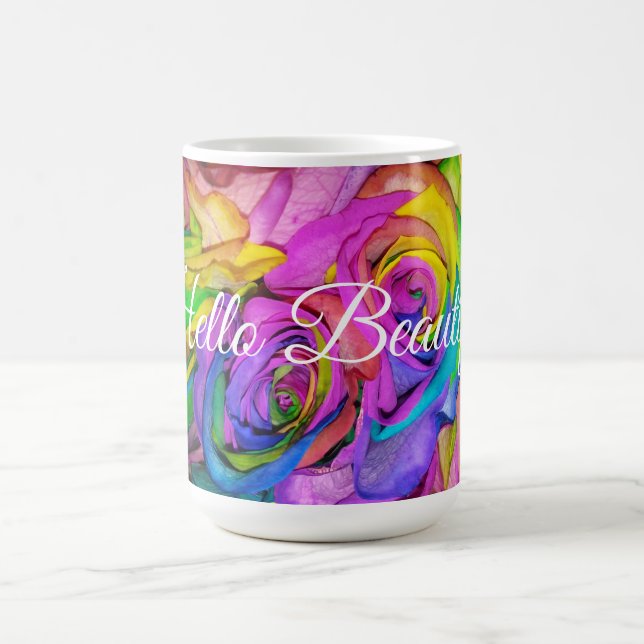 Caneca Mágica Morphing Mug - Olá Linda! (Center)