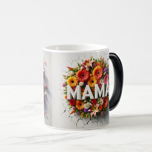 Caneca Mágica Mothers Day LOVE 3D (Frente Esquerda)