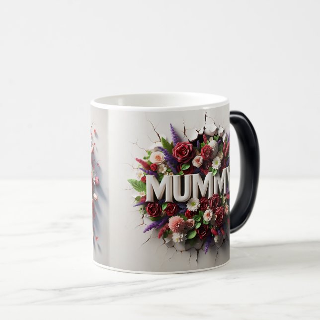 Caneca Mágica Mothers Day LOVE 3D (Frente Esquerda)