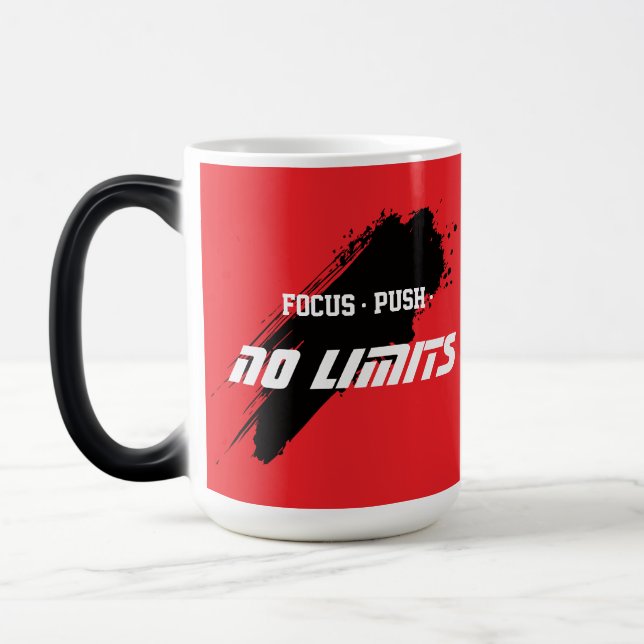 Caneca Mágica Motivational Fitness Red (Esquerda)