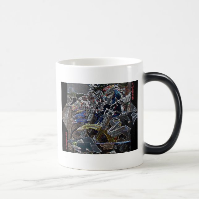 Caneca Mágica motostart, Revin acima (Direita)