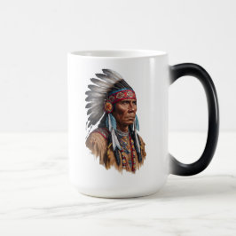 Caneca Mágica Mug - Americanos nativos