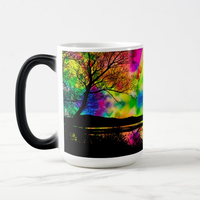Caneca Mágica Mug de Café Mágico da Floresta Psicodélica (Esquerda)