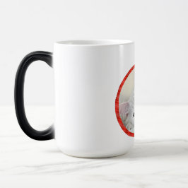 Caneca Mágica Mug De Café Vermelho Personalizado - Adicione Sua