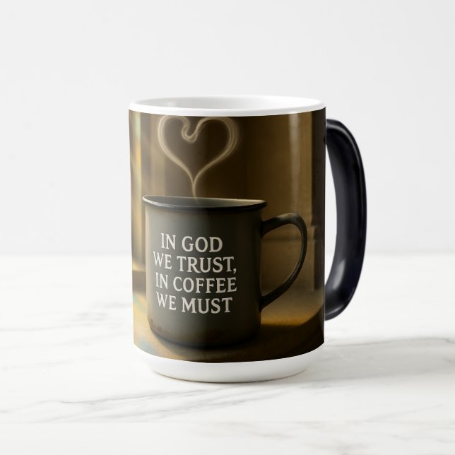 Caneca Mágica Mug de Morfina Branca Surpresa 11/15 oz - Mug de C (Frente Esquerda)