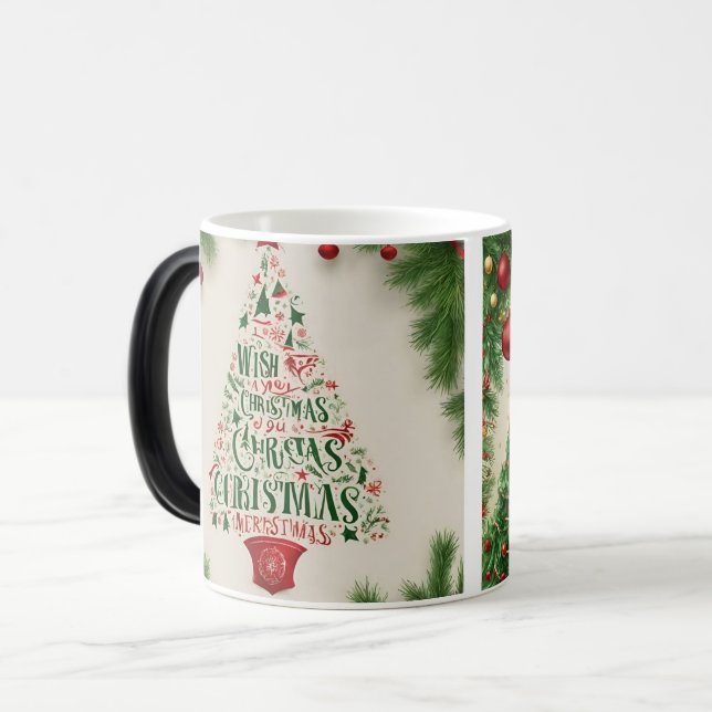 Caneca Mágica Mug de Noël - Christmas Mug (Frente Esquerda)