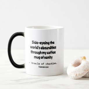 Caneca Mágica Mug de Personalização Humor do Café Cínico