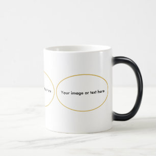 Caneca Mágica Mug de quadro de Ouro personalizável
