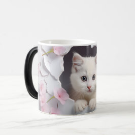 Caneca Mágica Mug Magic 3D cat