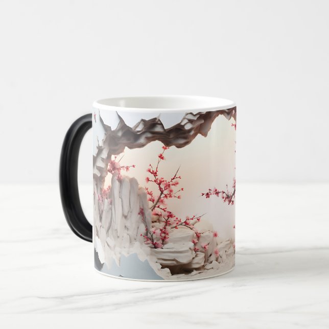 Caneca Mágica Mug Magic 3D Landscape (Frente Esquerda)