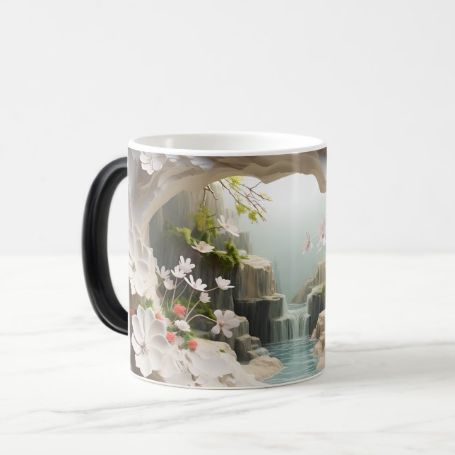 Caneca Mágica Mug Magic 3D Landscape (Frente Esquerda)