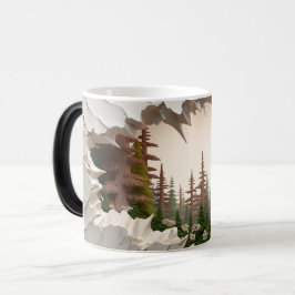 Caneca Mágica Mug Magic 3D Landscape