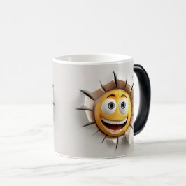 Caneca Mágica Mug Magic Face Emoticon Break Through