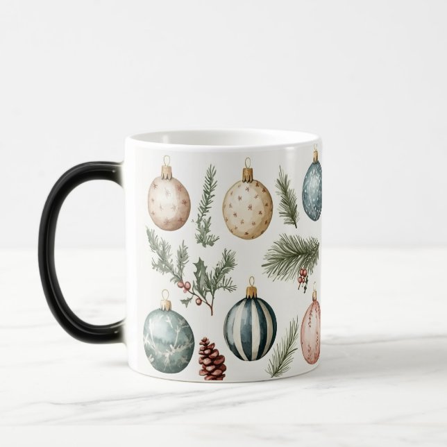 Caneca Mágica Mug Magic Festive Vintage Christmas (Esquerda)