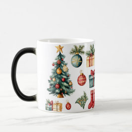 Caneca Mágica Mug Magic Festive Vintage Christmas