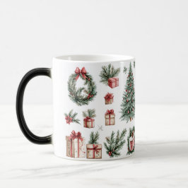 Caneca Mágica Mug Magic Festive Vintage Christmas