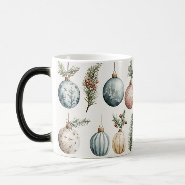 Caneca Mágica Mug Magic Festive Vintage Christmas (Esquerda)