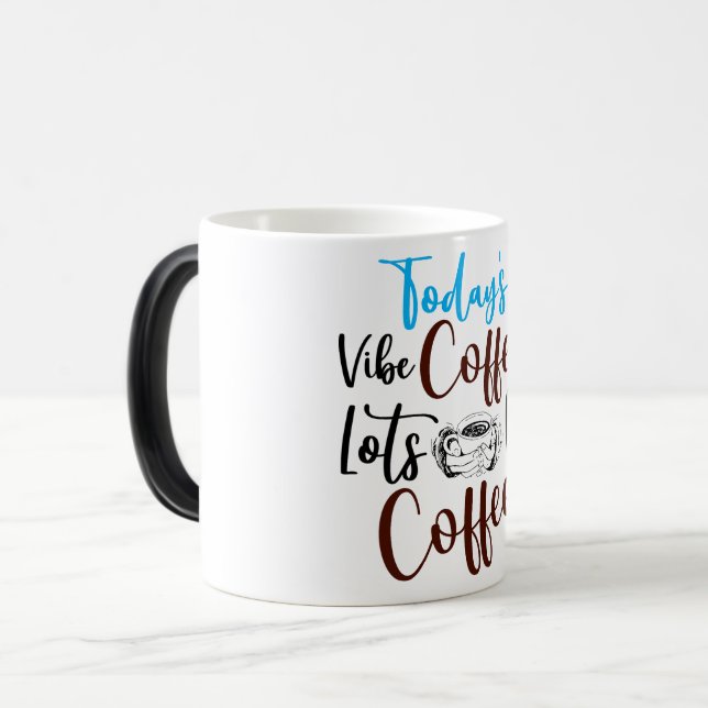 Caneca Mágica Mug Magic Funny Office Coffee Quotes (Frente Esquerda)