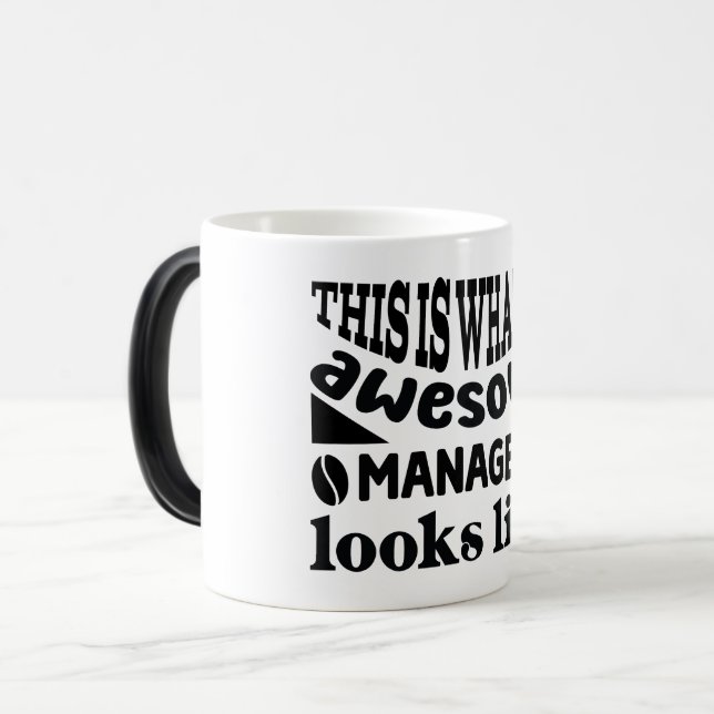 Caneca Mágica Mug Magic Funny Office Coffee Quotes (Frente Esquerda)