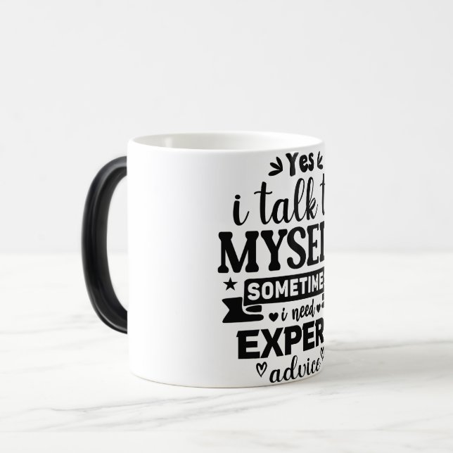 Caneca Mágica Mug Magic Funny Office Coffee Quotes (Frente Esquerda)