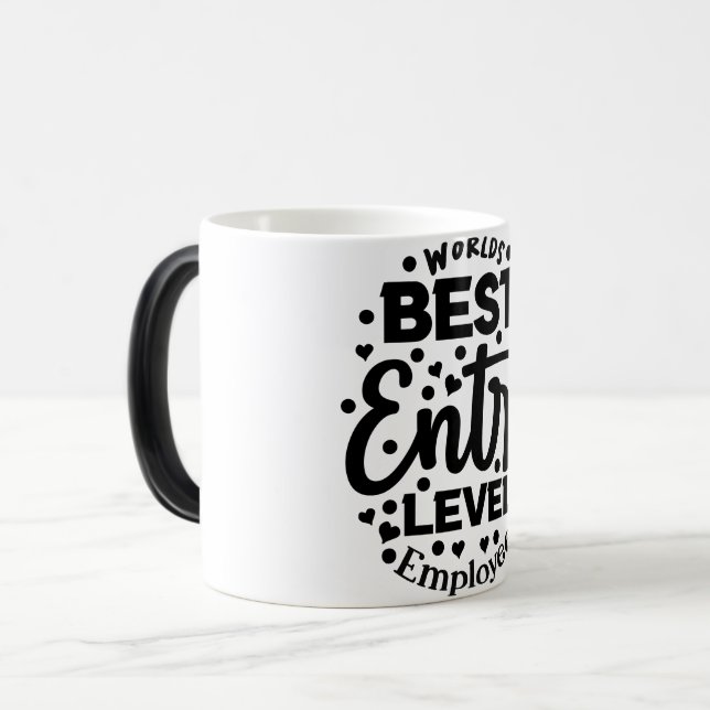 Caneca Mágica Mug Magic Funny Office Coffee Quotes (Frente Esquerda)