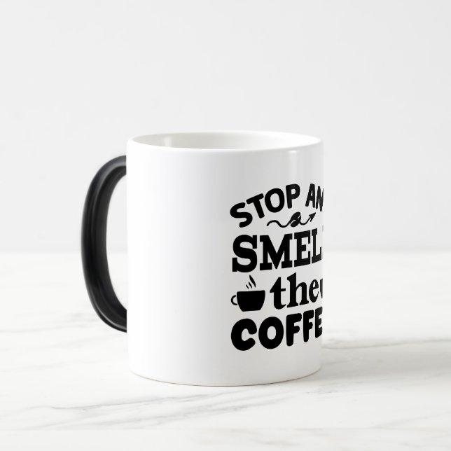 Caneca Mágica Mug Magic Funny Office Coffee Quotes (Frente Esquerda)