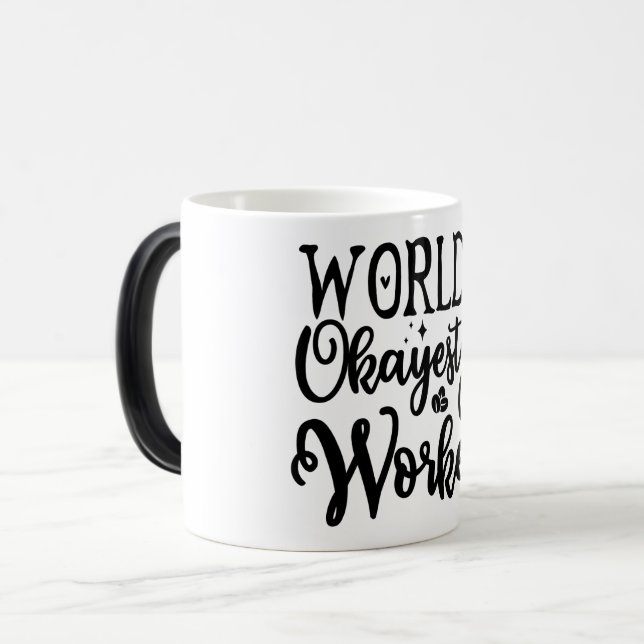 Caneca Mágica Mug Magic Funny Office Coffee Quotes (Frente Esquerda)