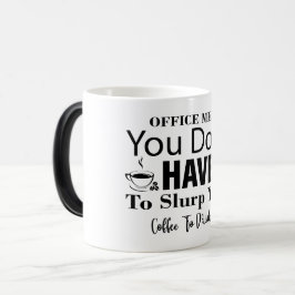 Caneca Mágica Mug Magic Funny Office Coffee Quotes