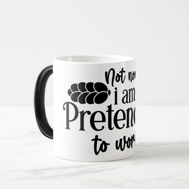 Caneca Mágica Mug Magic Funny Office Coffee Quotes (Frente Esquerda)