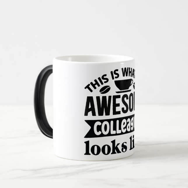 Caneca Mágica Mug Magic Funny Office Coffee Quotes (Frente Esquerda)