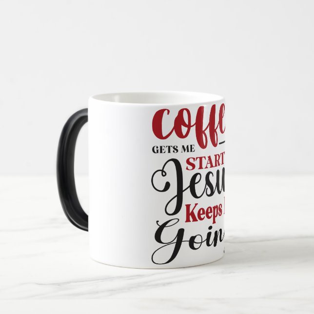 Caneca Mágica Mug Magic Funny Office Coffee Quotes (Frente Esquerda)
