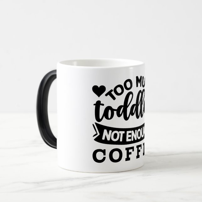 Caneca Mágica Mug Magic Funny Office Coffee Quotes (Frente Esquerda)