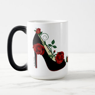 Caneca Mágica Mug Morphing - Rosa Stiletto