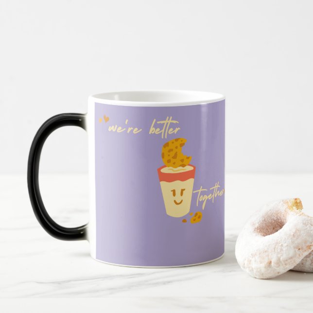 Caneca Mágica Mug - Perfeito para sua pessoa especial (Com Donut)