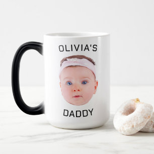Caneca Mágica Mug Personalizado De Rosto, Cama De Bebê Personali