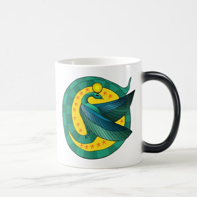 Caneca Mágica Mug Serpente Dupla Egípcio (Direita)