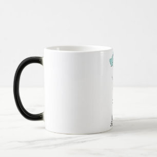 Caneca Mágica Mug "SOZINHO" - Na moda Cerâmica de Taça para intr