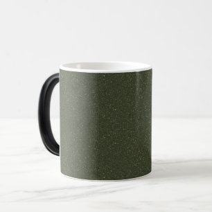 Caneca Mágica Mug Verde-Cerâmica Texturizado Moss - Personalizáv